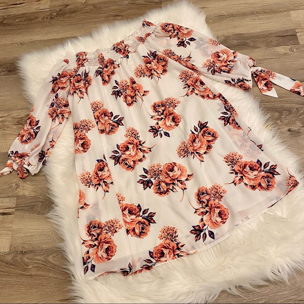 Summer dress off the shoulder size S